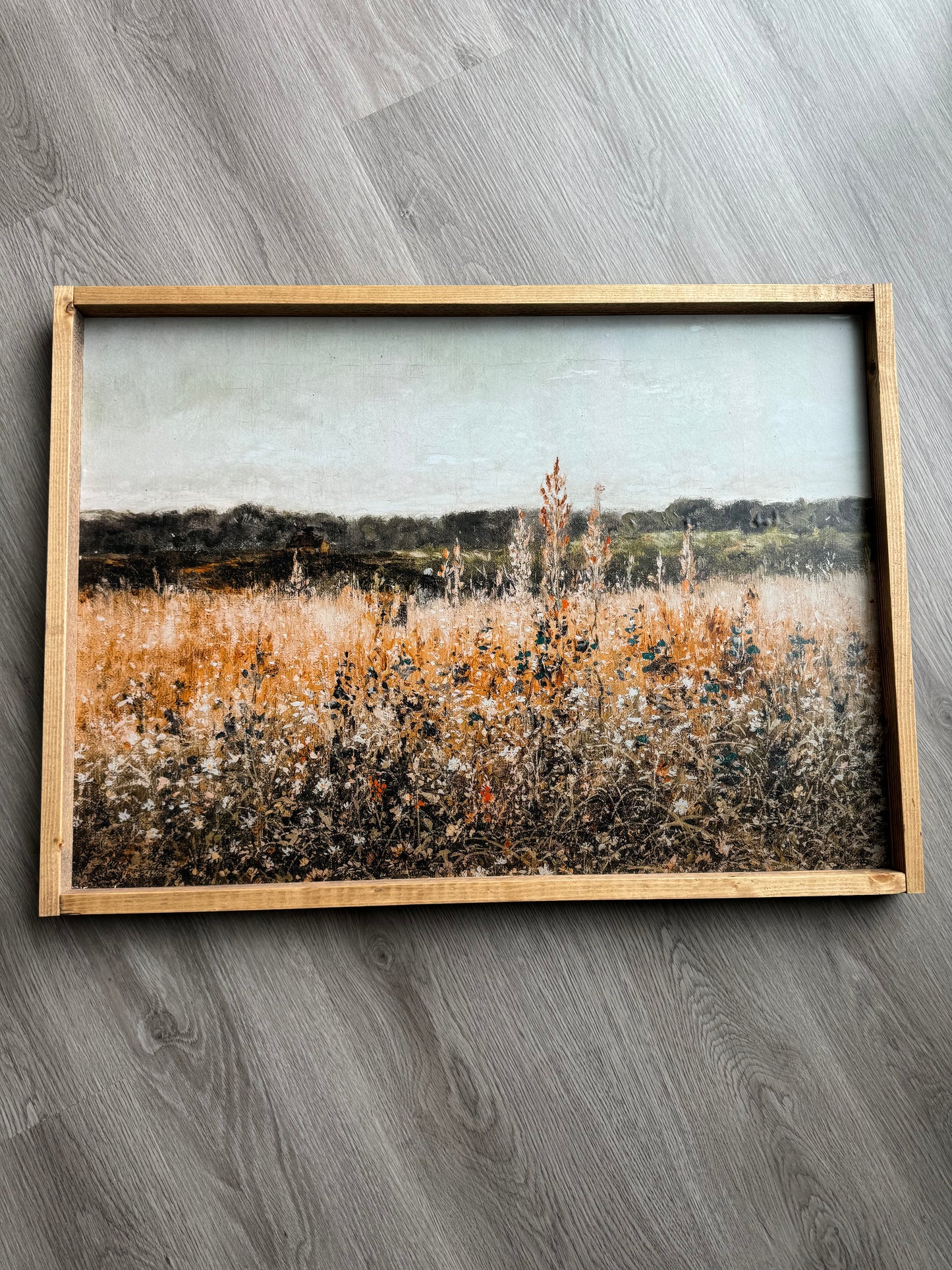 Wildflower Field Landscape Wall Decor
