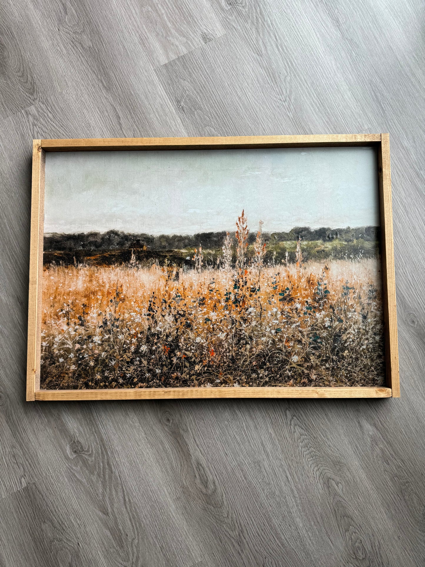 Wildflower Field Landscape Wall Decor