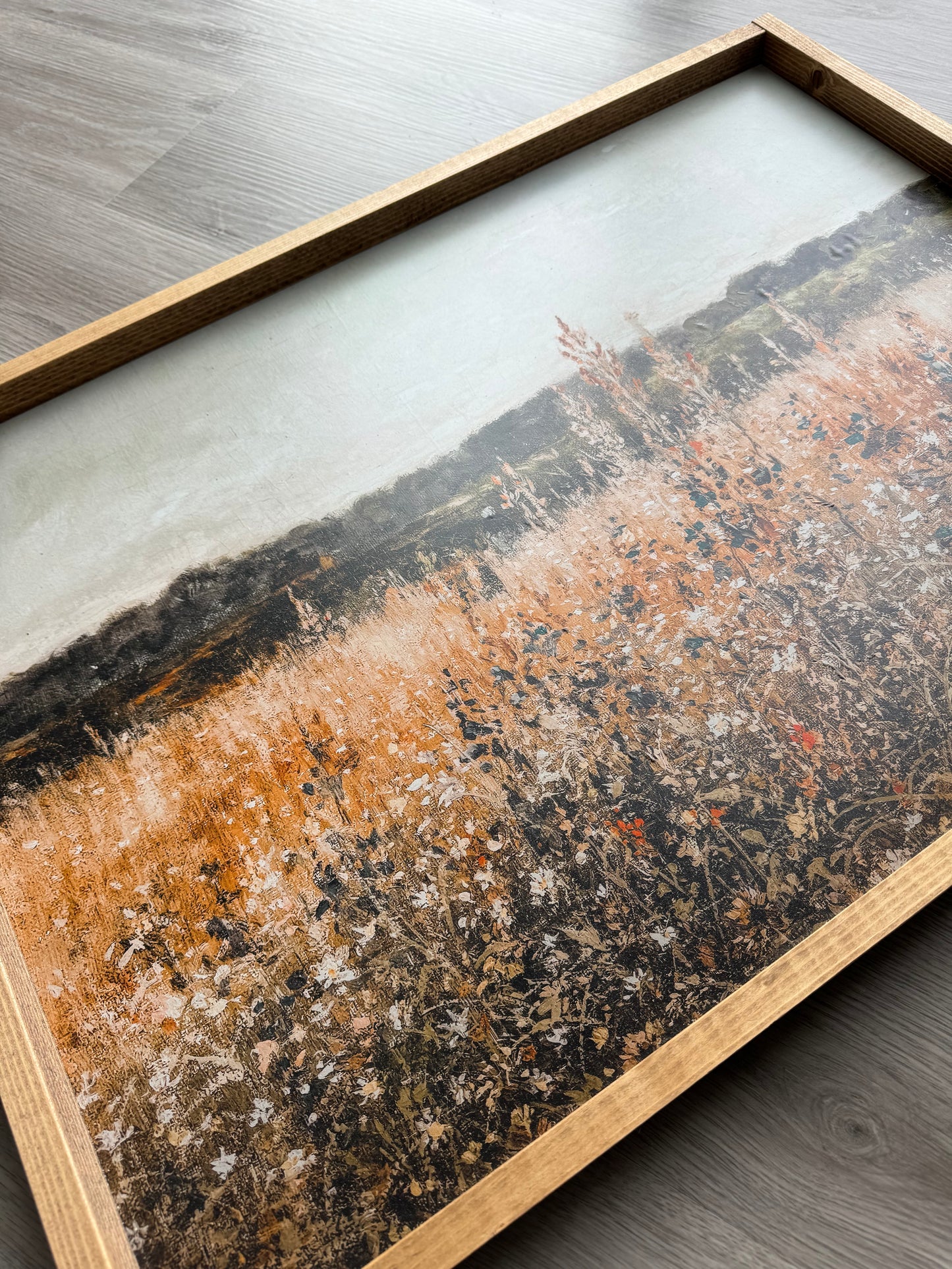 Wildflower Field Landscape Wall Decor