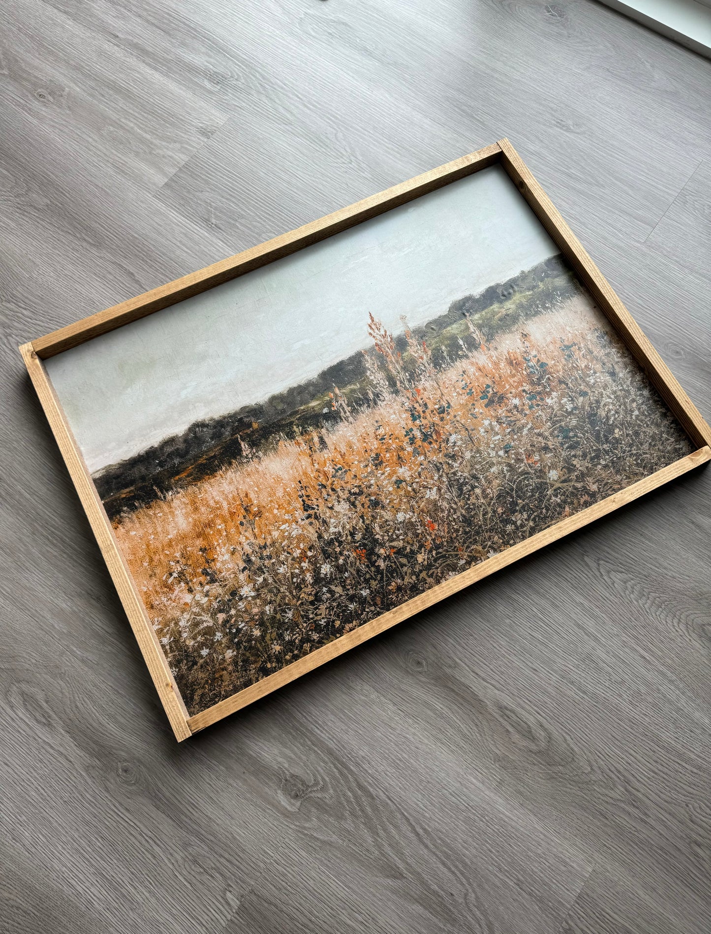 Wildflower Field Landscape Wall Decor