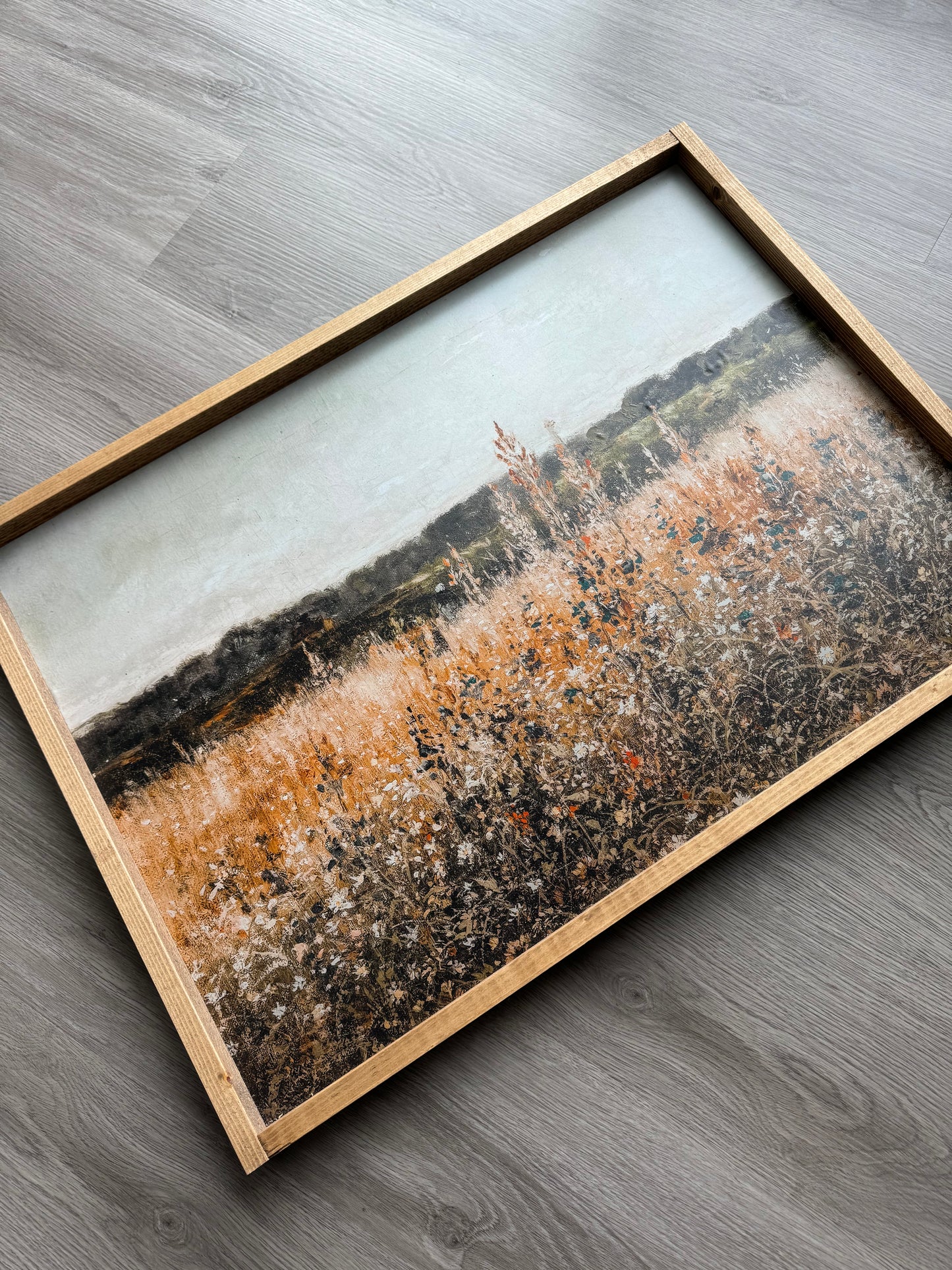 Wildflower Field Landscape Wall Decor