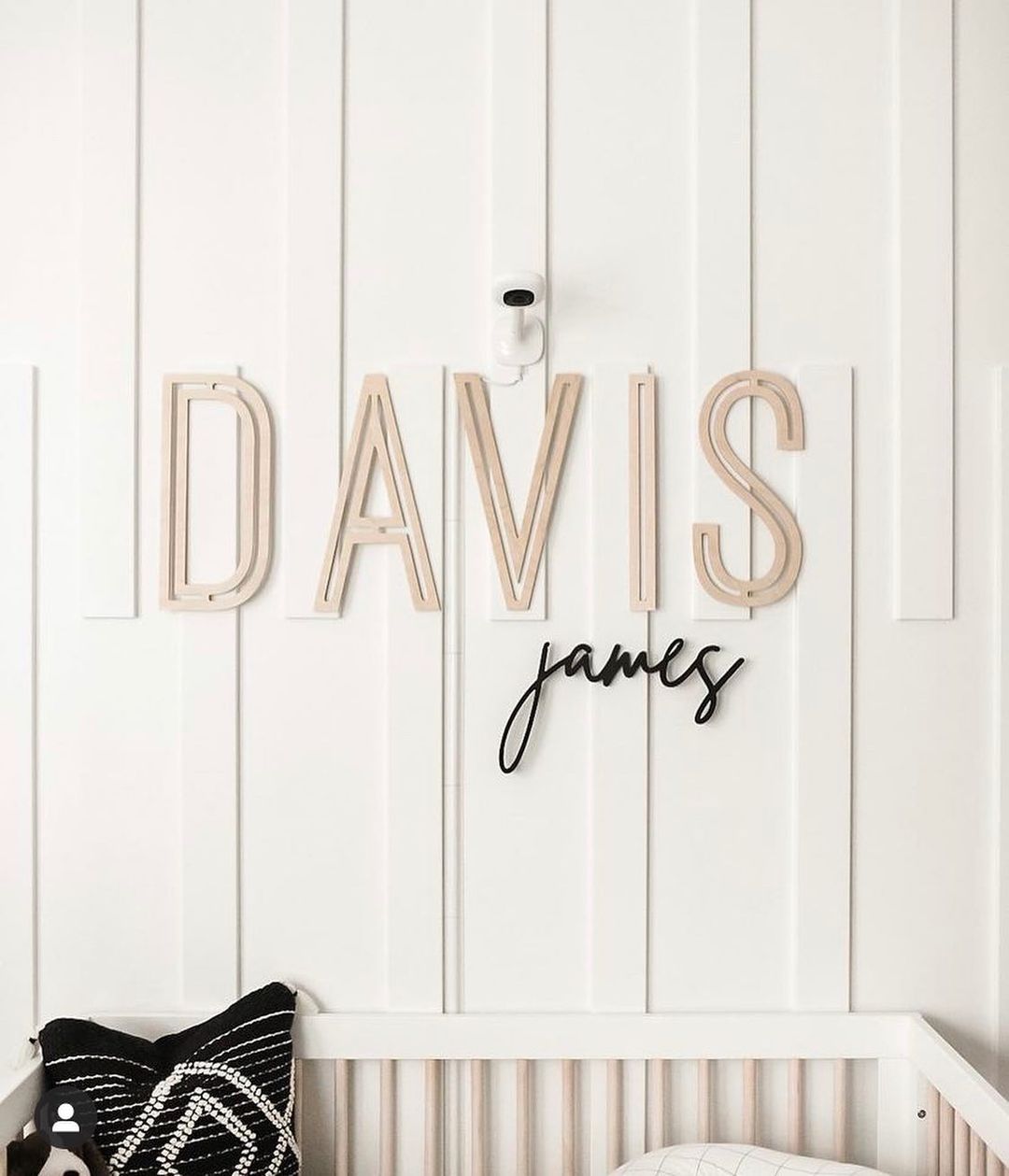 Double Name Nursery Sign