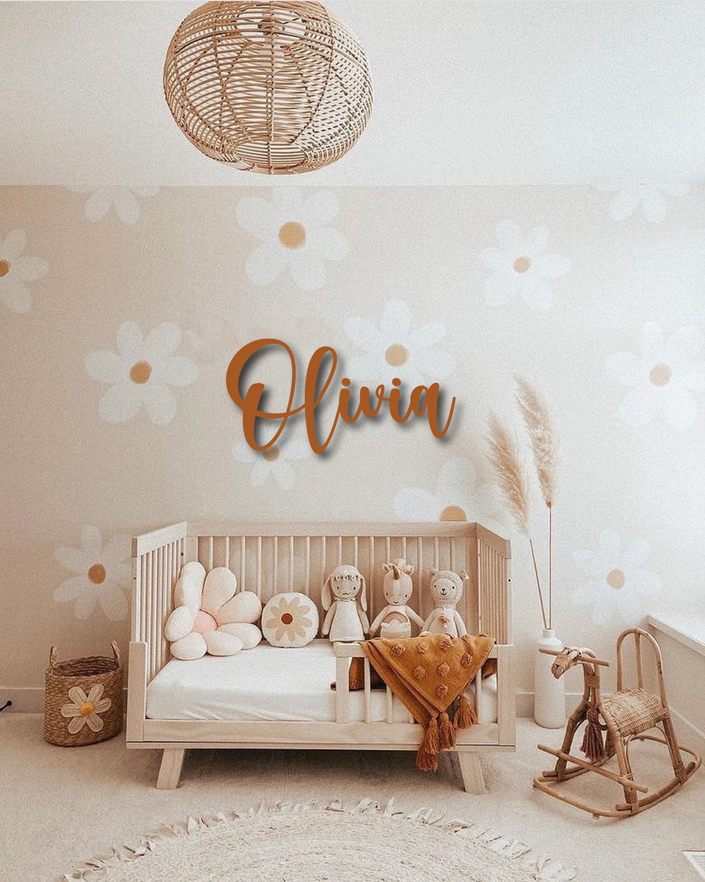 Single Name Nursery Sign