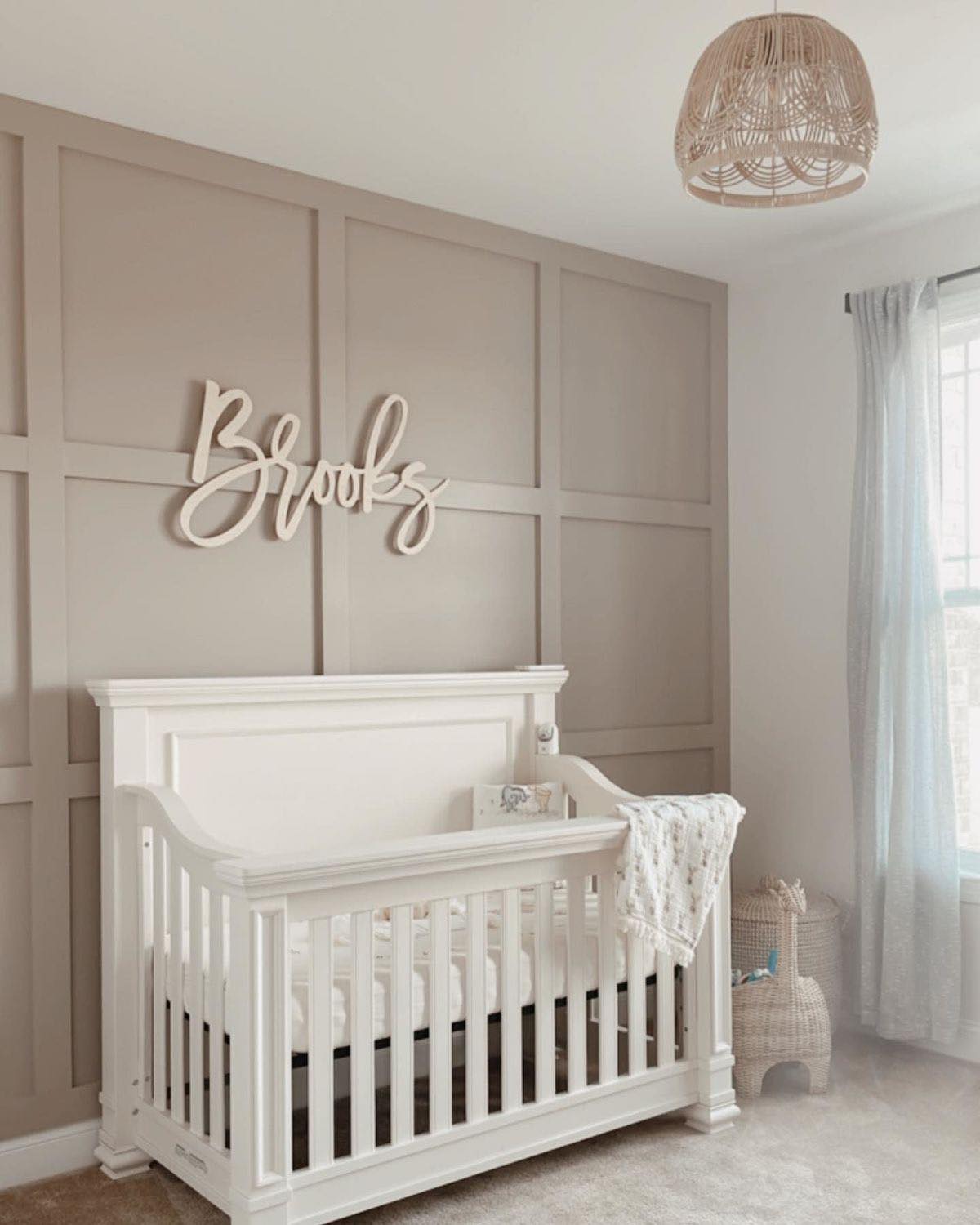 Single Name Nursery Sign