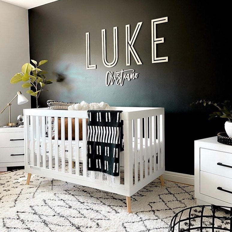 Double Name Nursery Sign