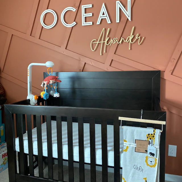 Double Name Nursery Sign