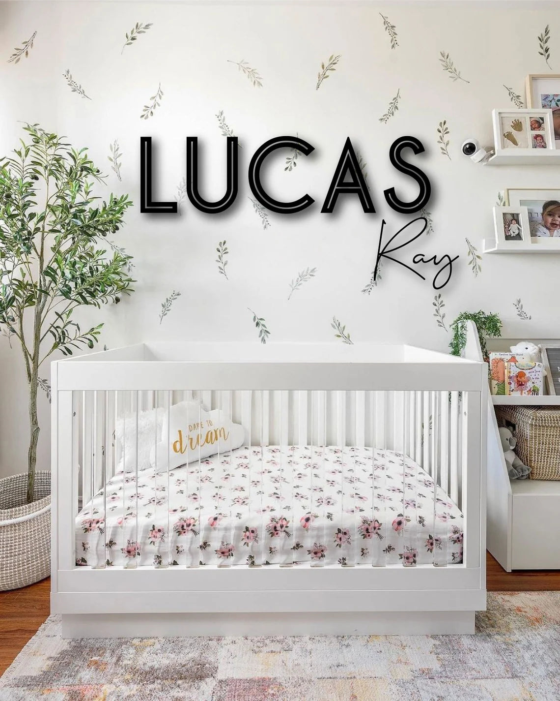 Double Name Nursery Sign