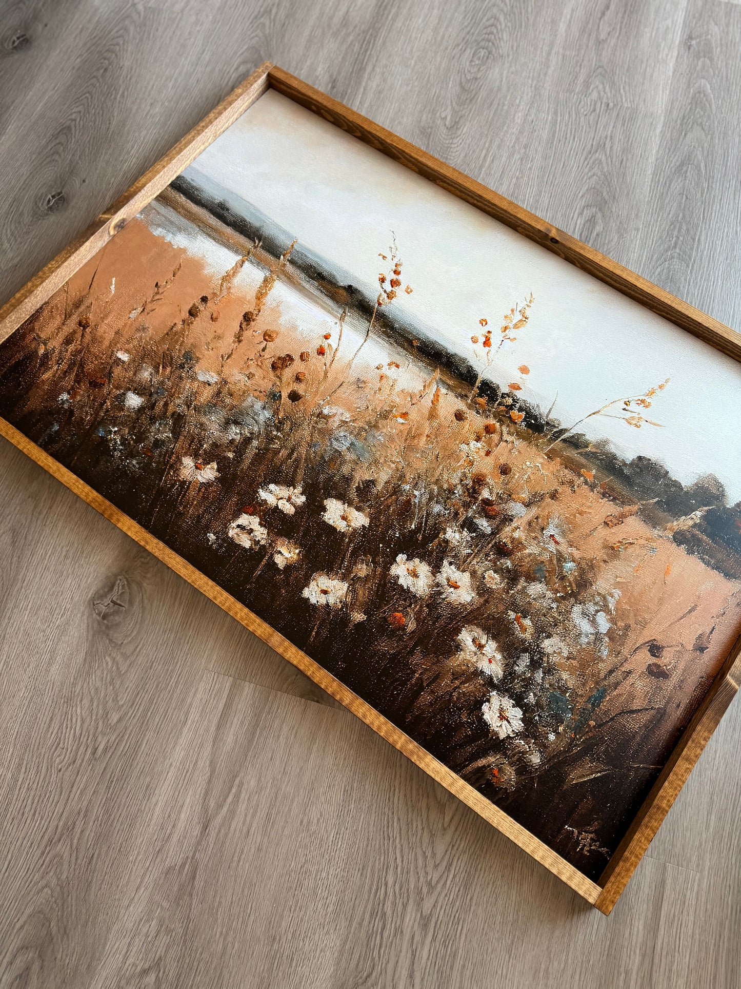 Wildflower Field Landscape Wall Decor