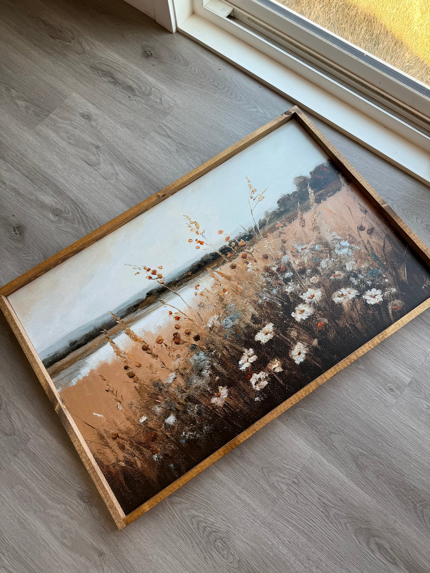 Wildflower Field Landscape Wall Decor