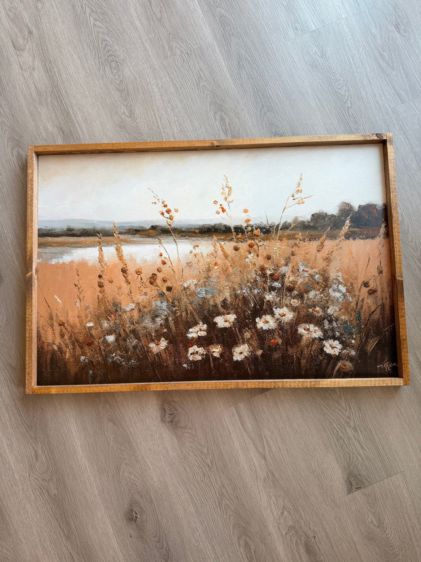 Wildflower Field Landscape Wall Decor