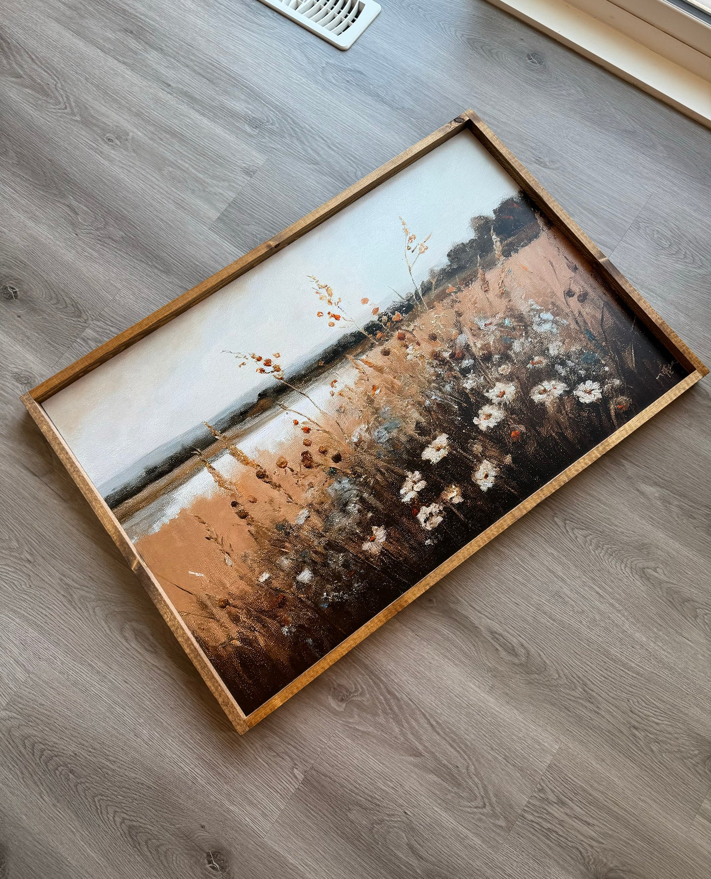 Wildflower Field Landscape Wall Decor