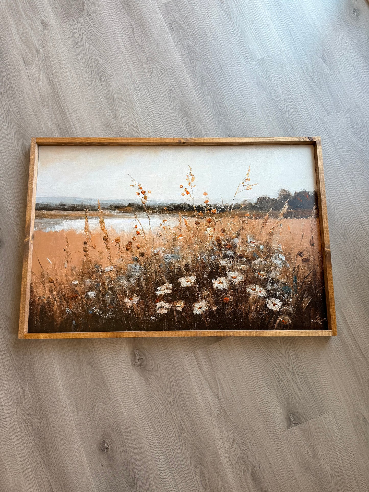 Wildflower Field Landscape Wall Decor