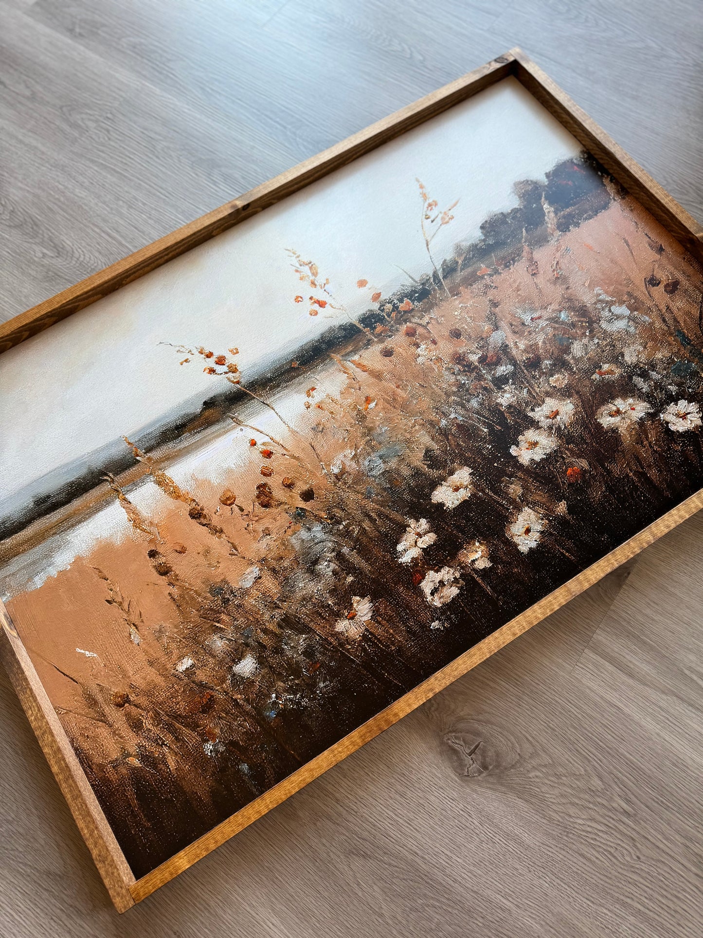 Wildflower Field Landscape Wall Decor