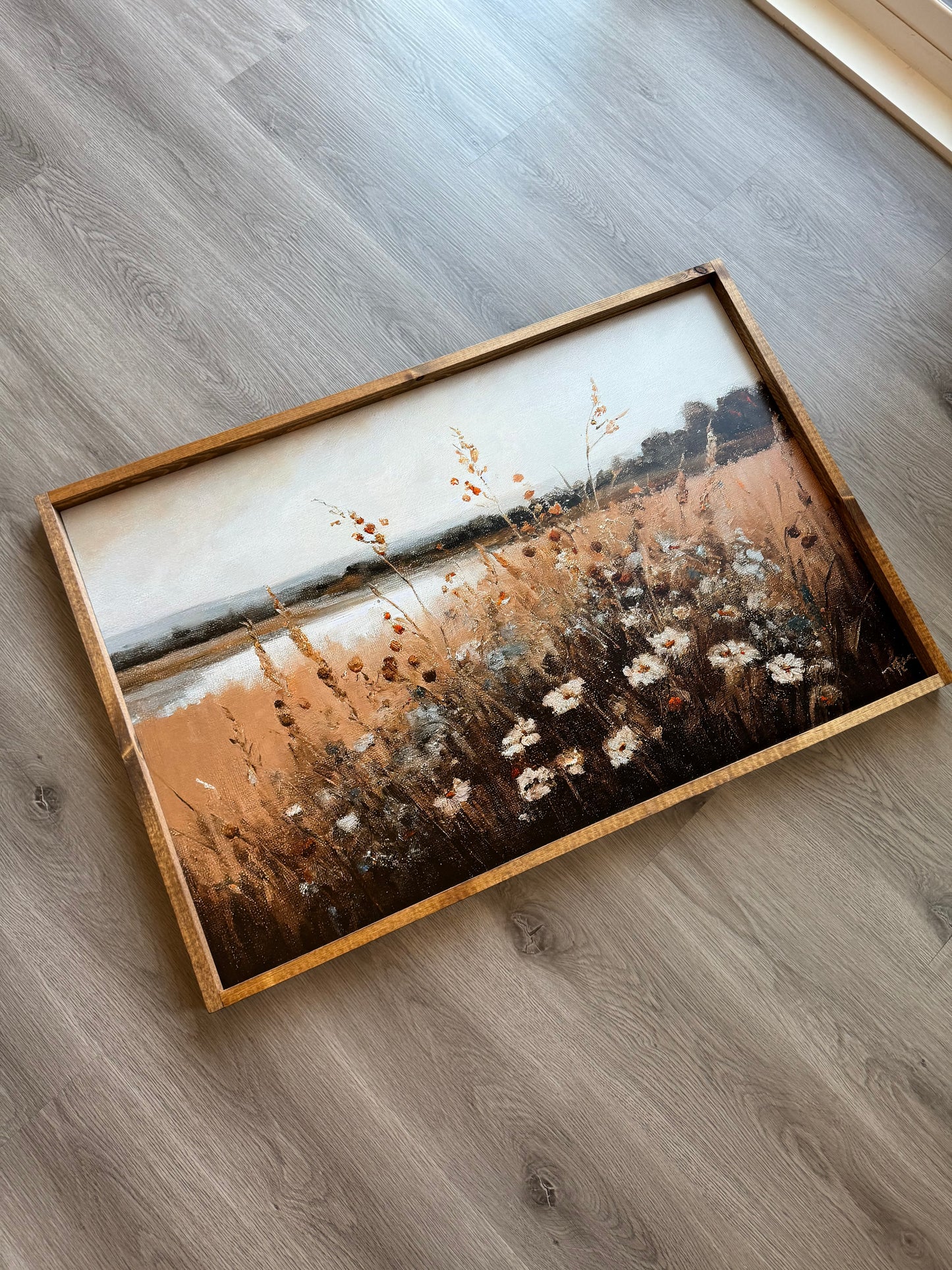 Wildflower Field Landscape Wall Decor