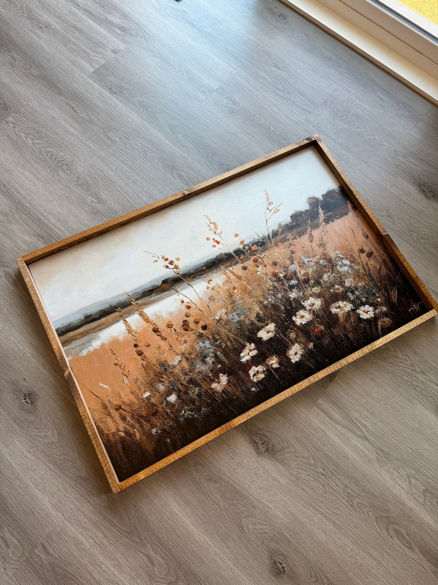 Wildflower Field Landscape Wall Decor