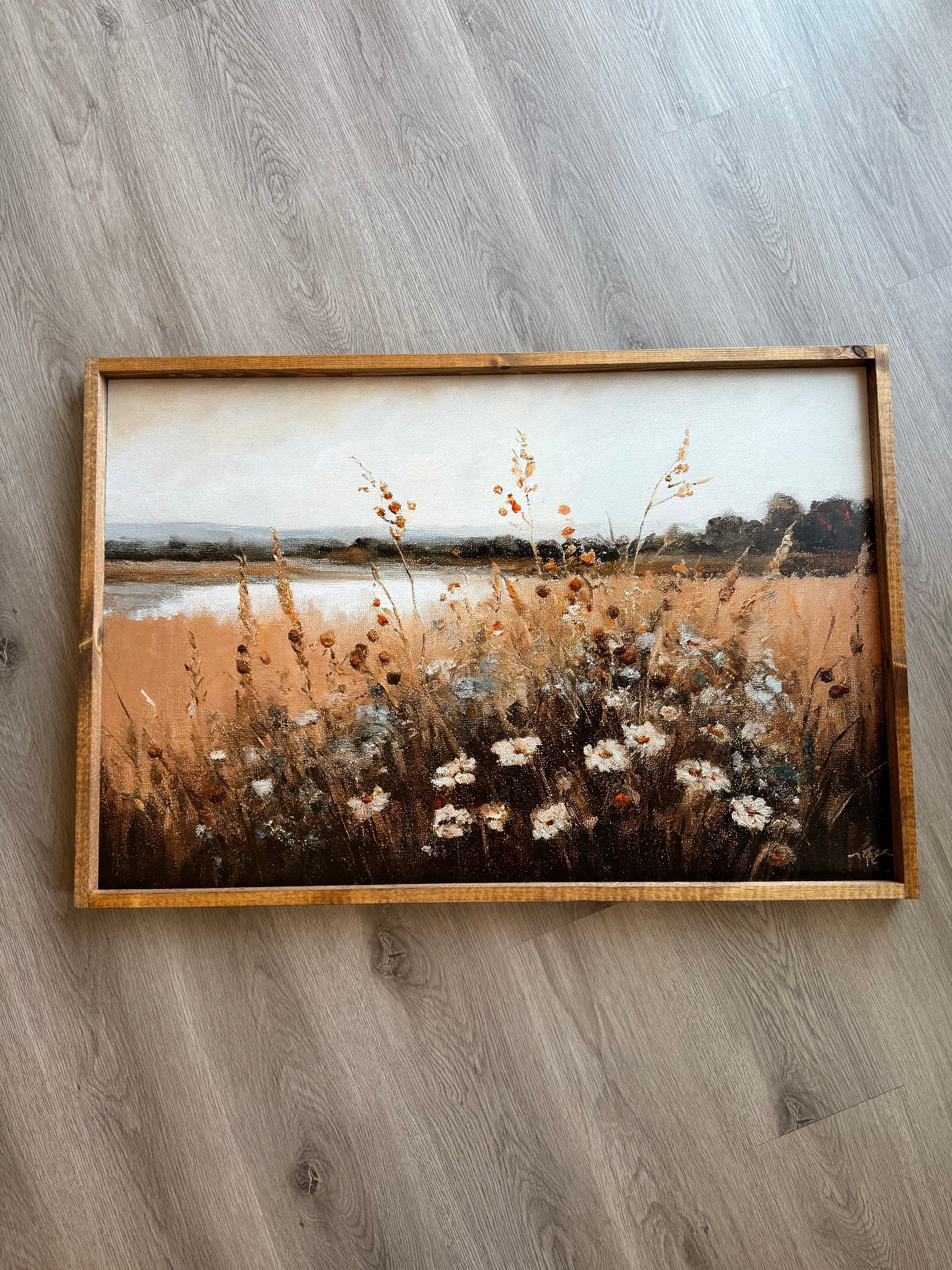 Wildflower Field Landscape Wall Decor