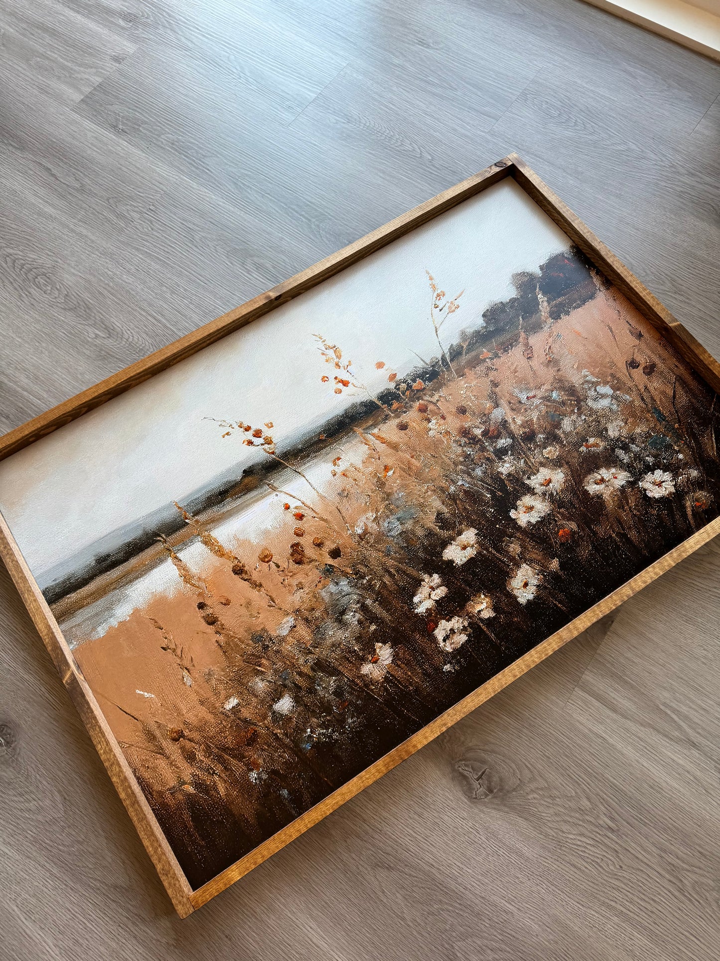 Wildflower Field Landscape Wall Decor