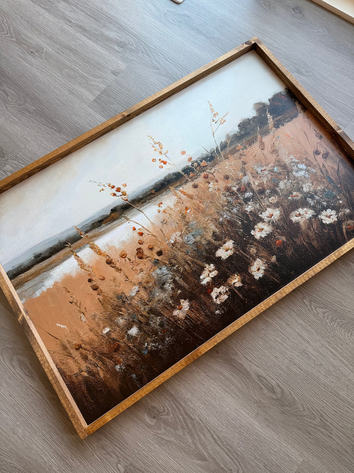 Wildflower Field Landscape Wall Decor